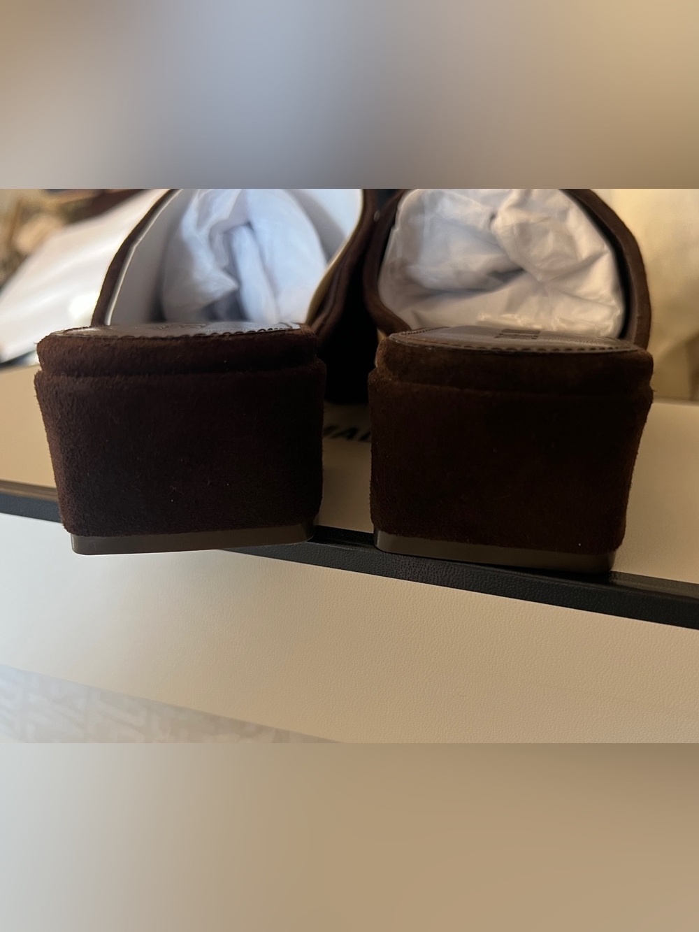 Steve Madden Dessa Suede Mules 8M - Picture 5 of 10